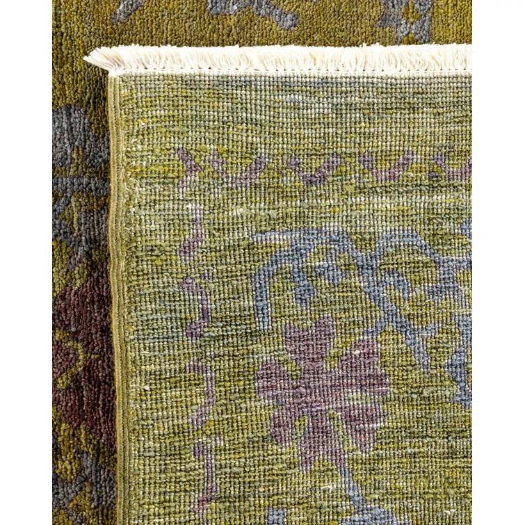 Fine Vibrance One-of-a-Kind 7' 10" X 10' 6" Hand Knotted Area Rug