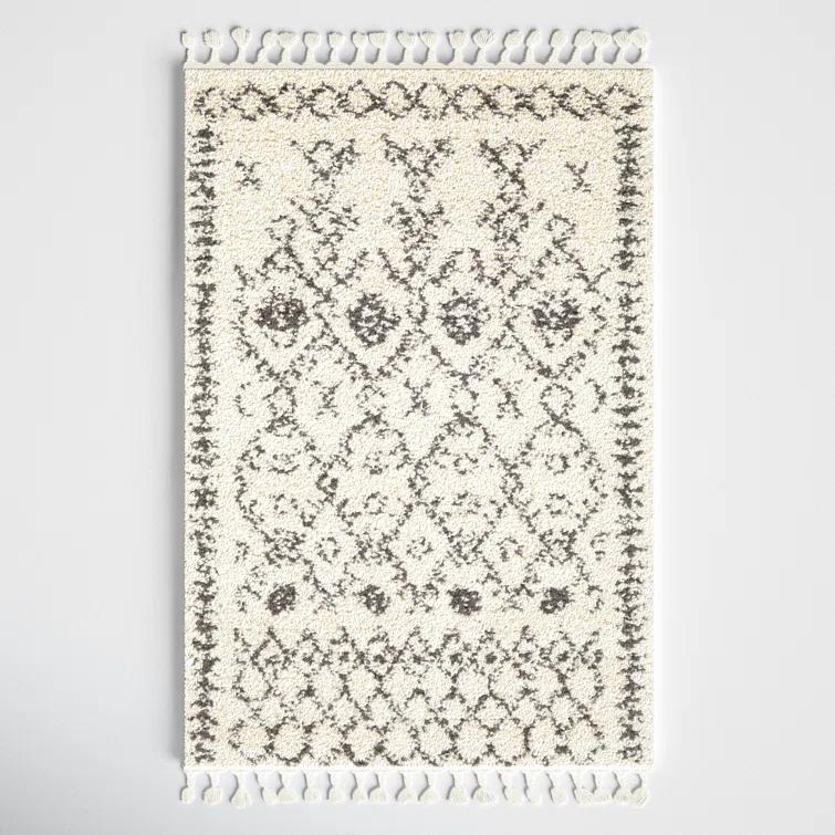 Mossy Charcoal/Beige Rug
