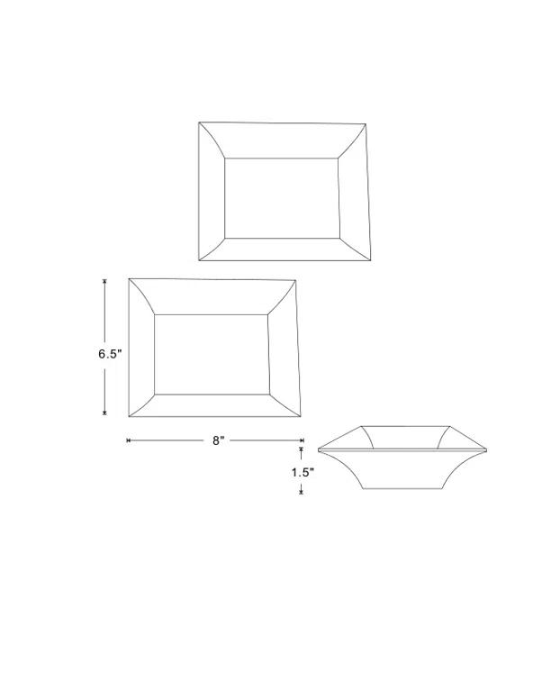 Expressive Cheeky Porcelain Decorative Plates Set of 2