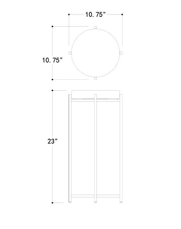 Jody Tray Top End Table