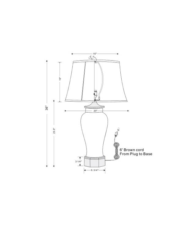 Port 68 Windsor Table Lamp