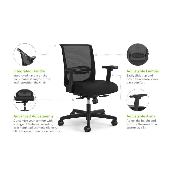 Convergence Mesh Ergonomic Task Chair