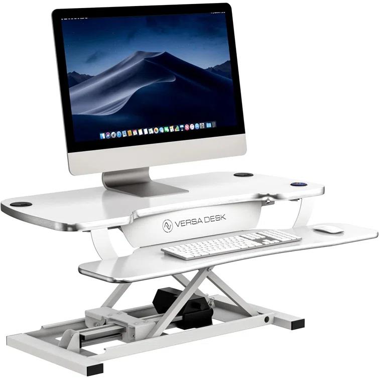 VERSADESK VersaDesk PowerPro Electric Height Adjustable Desk Converter w/ USB Charging Port