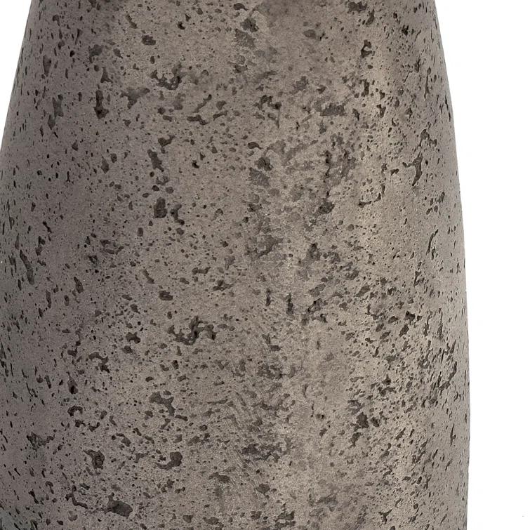 Gray Concrete Round Outdoor Accent Table