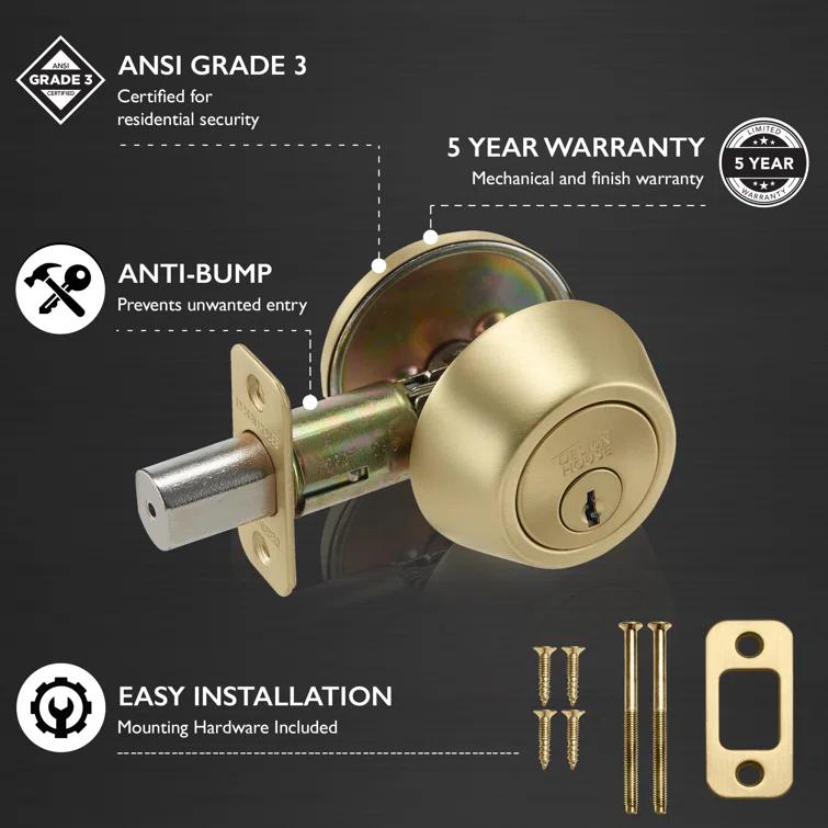 Double Cylinder Deadbolt