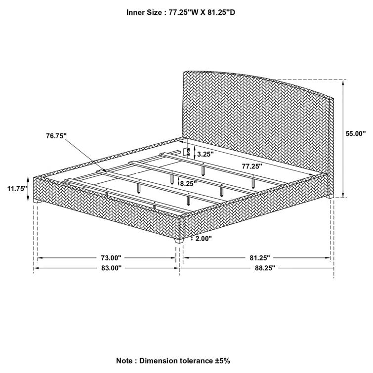 Arleen Rattan Bed