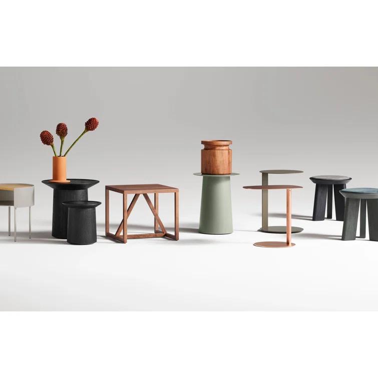 Swole Steel Top End Table