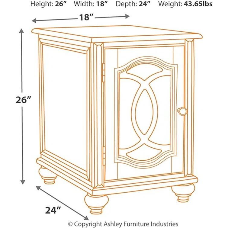 End Table with Storage