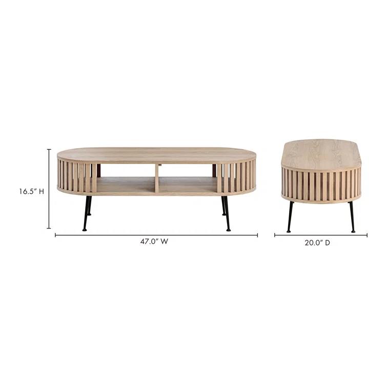 Michale Solid Wood Coffee Table