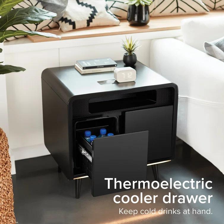 Sobro Smart End Table with Built-In Outlets