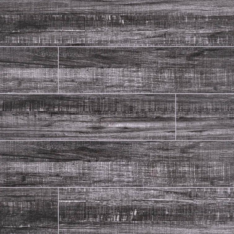 Belmond 8" x 40" Matte Ceramic Wood Look Floor & Wall Tile