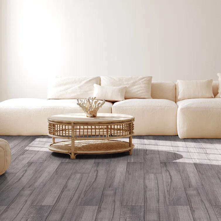 Belmond 8" x 40" Matte Ceramic Wood Look Floor & Wall Tile