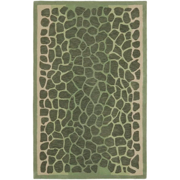 Martha Stewart Hand Tufted 70% Wool And 30% Viscose Geometric Rug