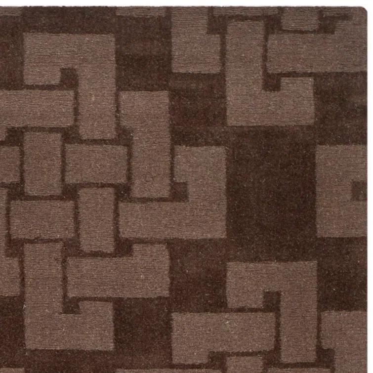 Martha Stewart Hand Tufted Wool Pile Geometric Rug