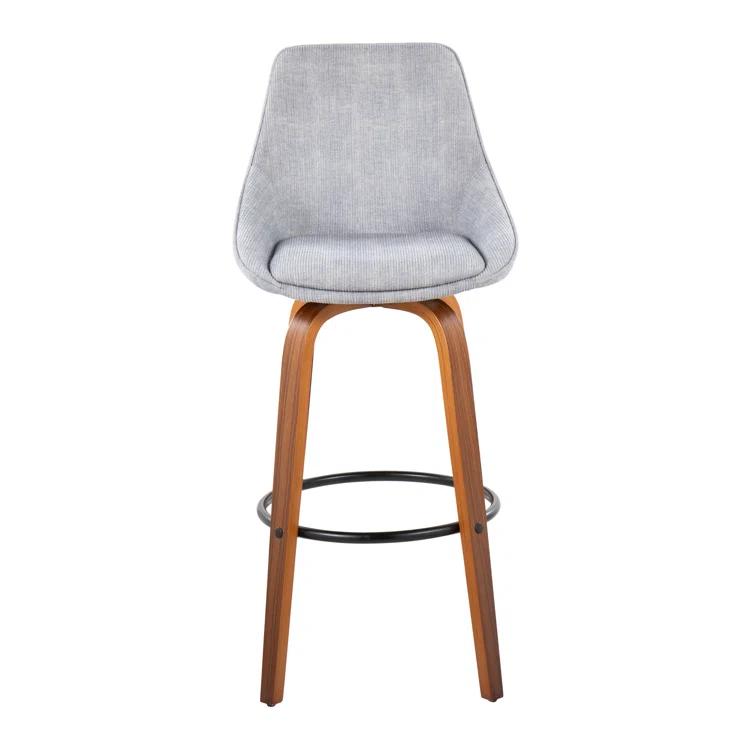 LumiSource Swivel Upholstered Counter Stool
