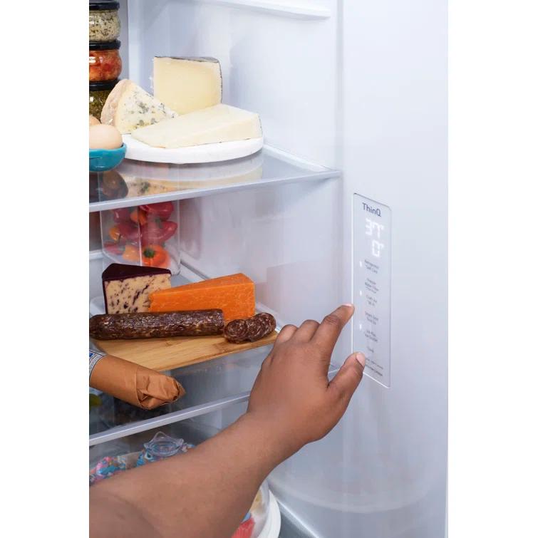 LG LG 27 cu. ft. Side by Side Smart Refrigerator w/ InstaView and Craft Ice