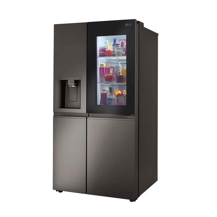 LG LG 27 cu. ft. Side by Side Smart Refrigerator w/ InstaView and Craft Ice
