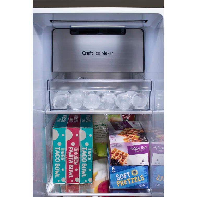 LG LG 27 cu. ft. Side by Side Smart Refrigerator w/ InstaView and Craft Ice