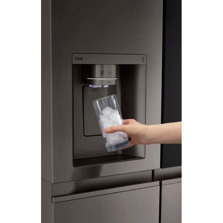 LG LG 27 cu. ft. Side by Side Smart Refrigerator w/ InstaView and Craft Ice