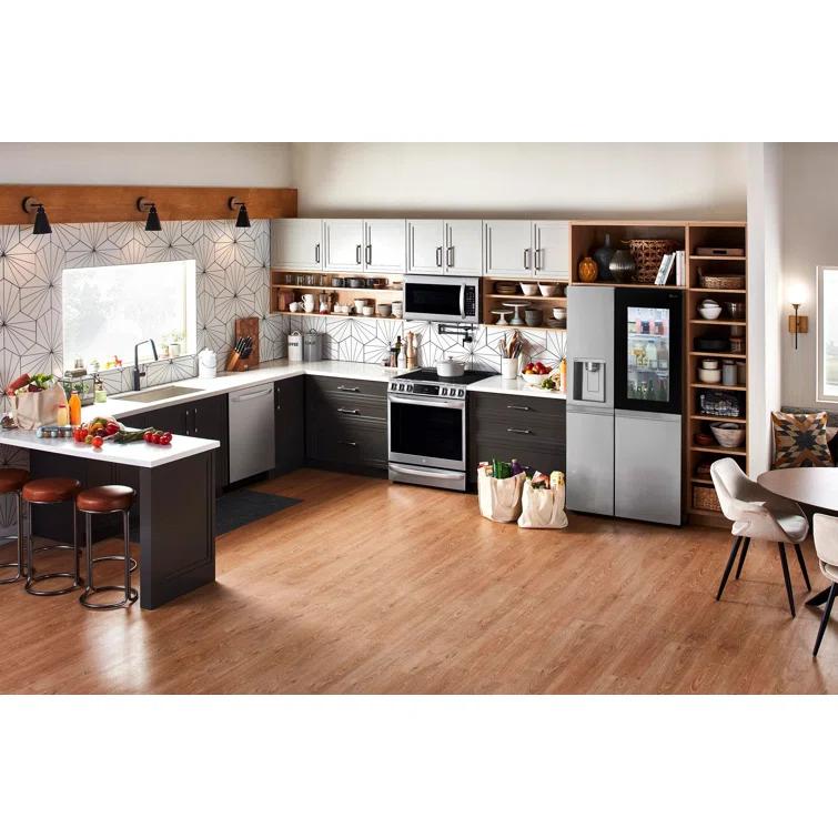 LG 27 cu. ft. Side by Side Smart Refrigerator w/ InstaView and Craft Ice