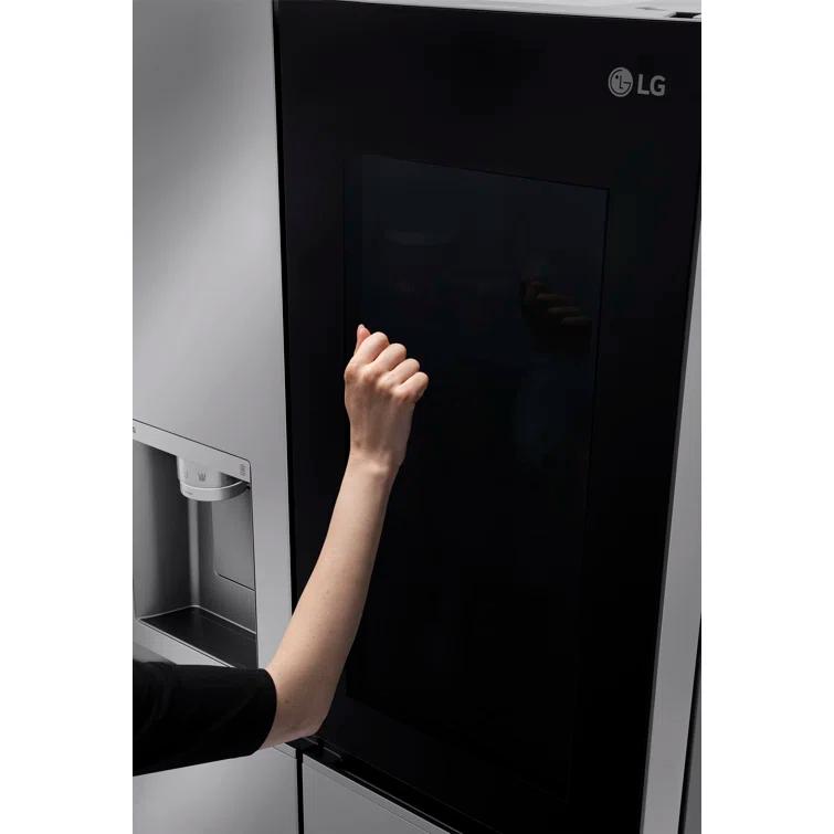 LG 27 cu. ft. Side by Side Smart Refrigerator w/ InstaView and Craft Ice