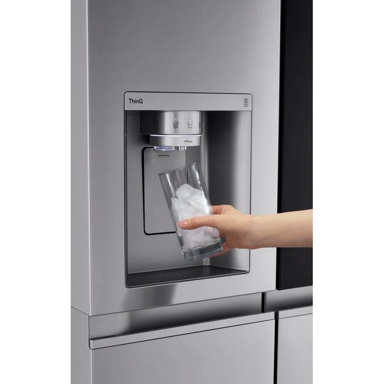 LG 27 cu. ft. Side by Side Smart Refrigerator w/ InstaView and Craft Ice