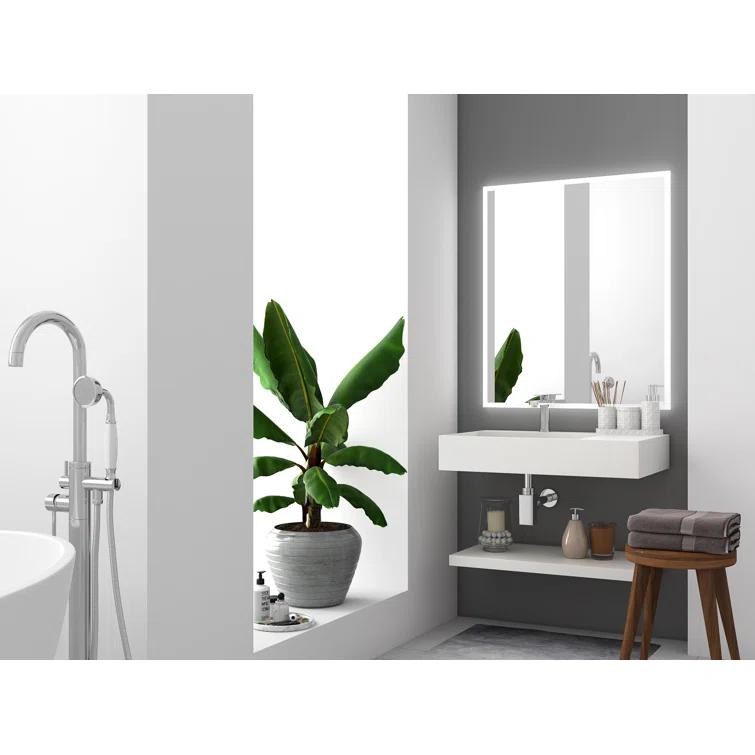 Juniper 30" Wall Mounted Bathroom Sink With Left Basin