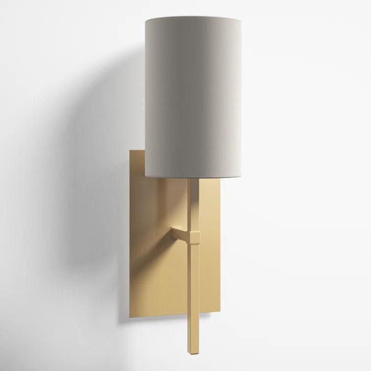 Lyla Single Light Steel Dimmable Wallchiere