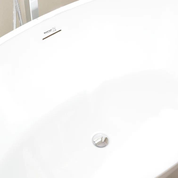 Freestanding Soaking Acrylic Bathtub