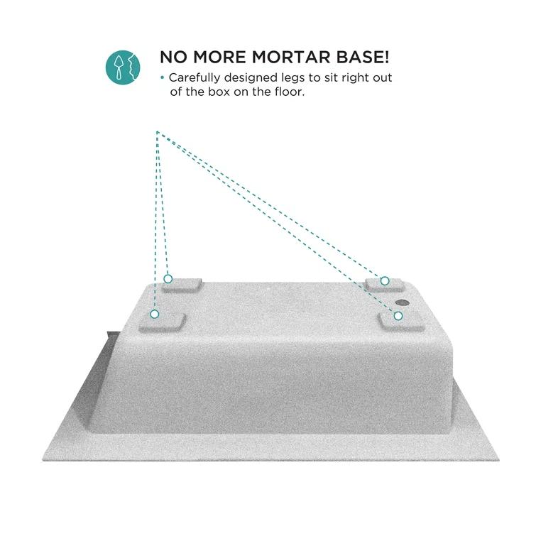 Apron Soaking Acrylic Bathtub