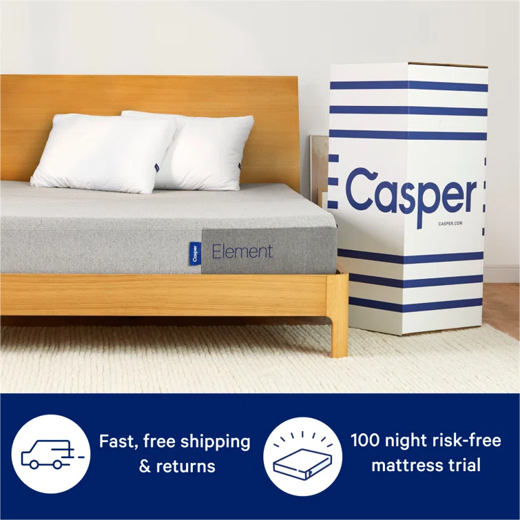 Casper Sleep Element 10" Medium Firm Memory Foam Mattress