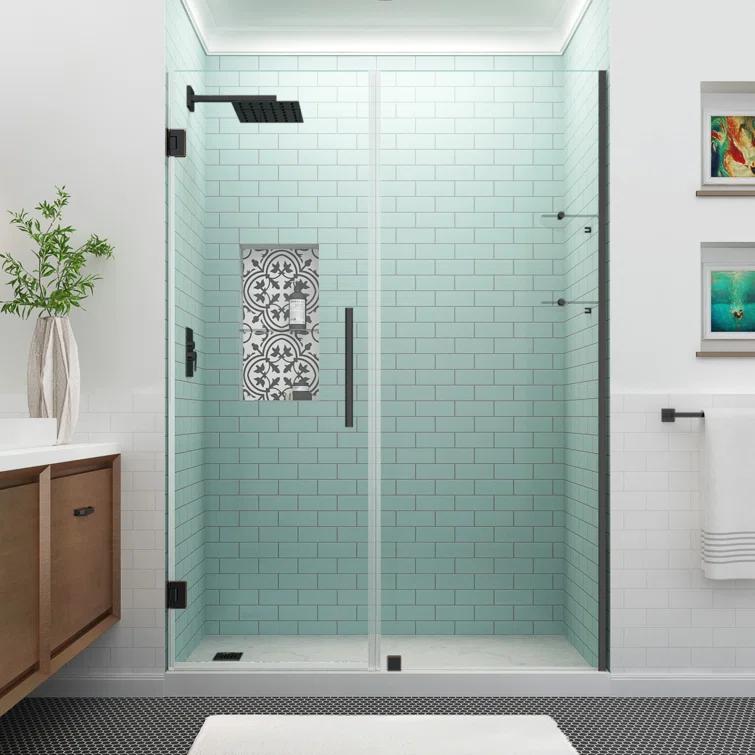 Belmore GS 48" x 72" Hinged Frameless Shower Door