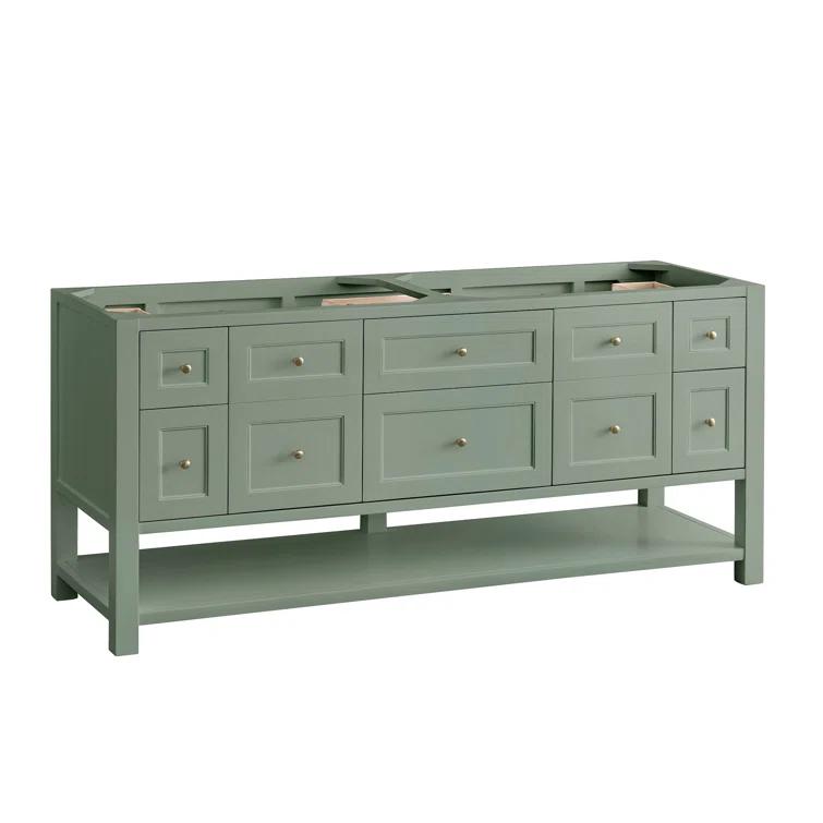 Breckenridge 72'' Double Bathroom Vanity with Top