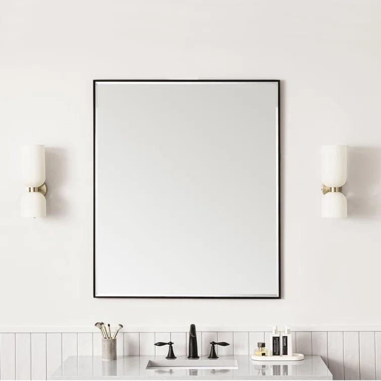 Rohe Metal Flat Wall Mirror