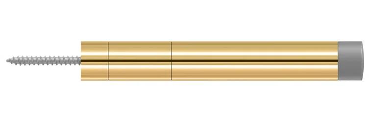 Deltana Solid Brass Baseboard Stop