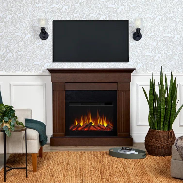 Real Flame Crawford 47" Slim Electric Fireplace by Real Flame