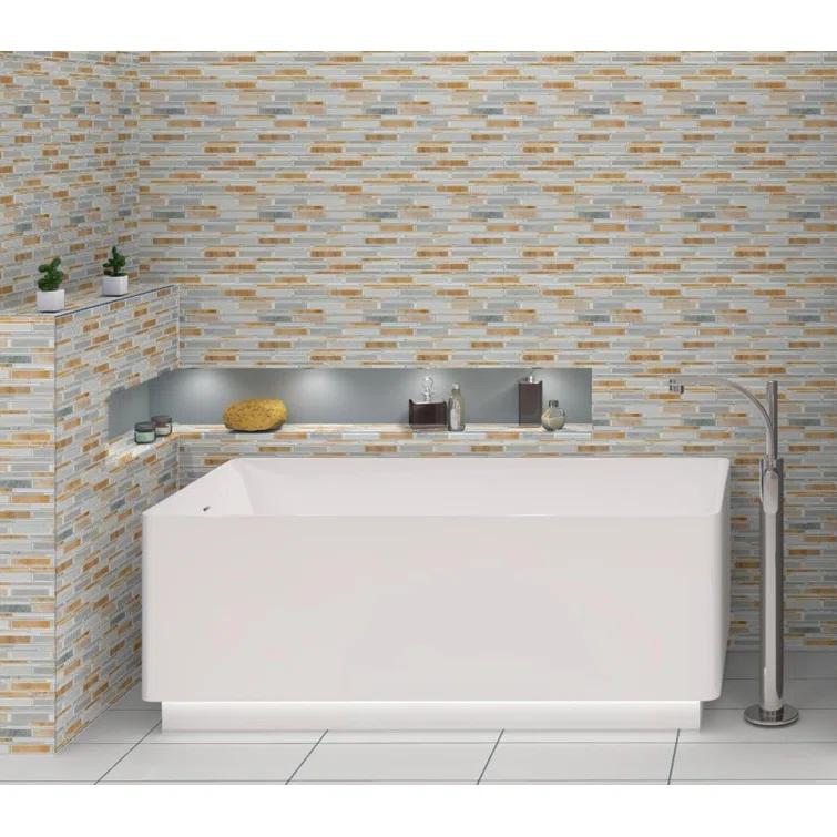 Knoll Natural Stone Mosaic Kitchen Backsplash, Bathroom, Shower, Pool, Wall and Floor Tile