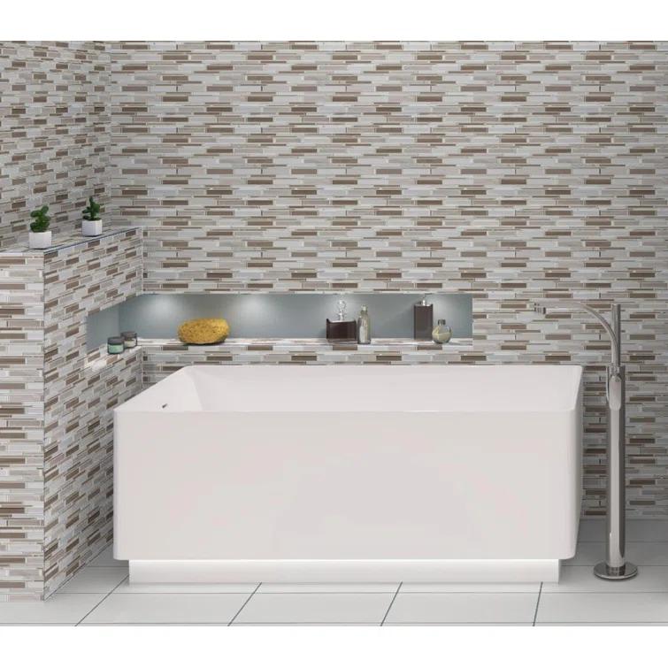 Knoll Natural Stone Mosaic Kitchen Backsplash, Bathroom, Shower, Pool, Wall and Floor Tile