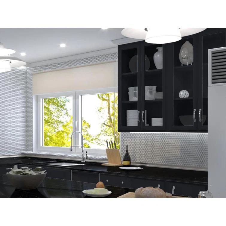 Trillions Hexagon Honeycomb Glass Mosaic Kitchen Backsplash, Bathroom, Shower, Pool, Wall and Floor Tile