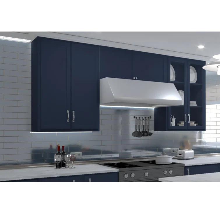 Vega 3" x 12" Beveled Glass Metal Look Subway Wall Tile