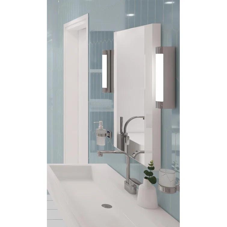 Ergo 3" x 11" Picket Glass Kitchen Backsplash, Bathroom, Shower, Pool, Wall and Floor Tile