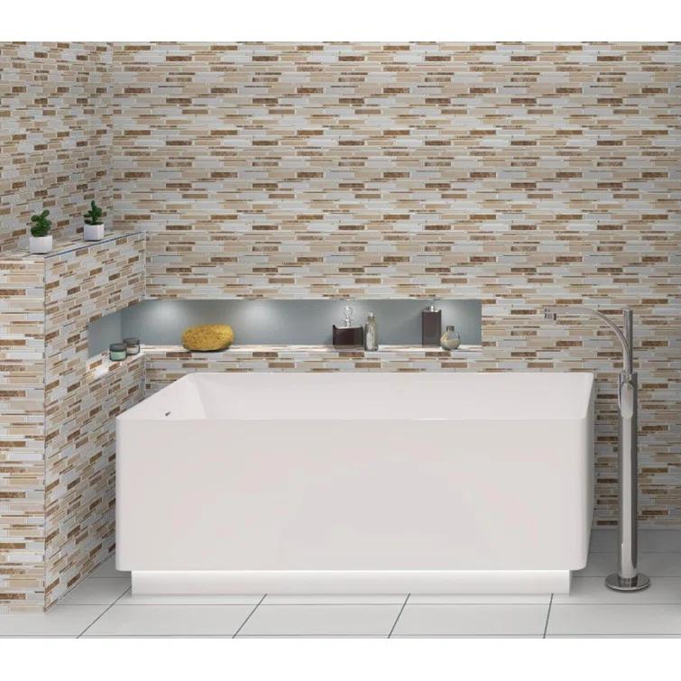 Knoll Natural Stone Mosaic Kitchen Backsplash, Bathroom, Shower, Pool, Wall and Floor Tile