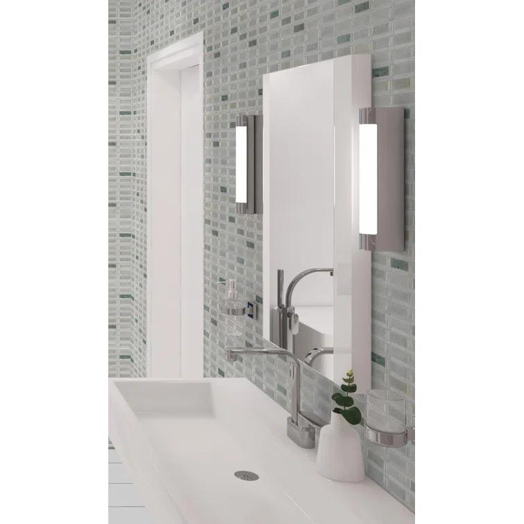 Evon 1" x 4" Natural Stone Mosaic Sheet Kitchen Backsplash, Bathroom, Shower, Pool, Wall and Floor Tile