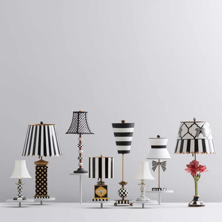Sterling Check® Candlestick Lamp