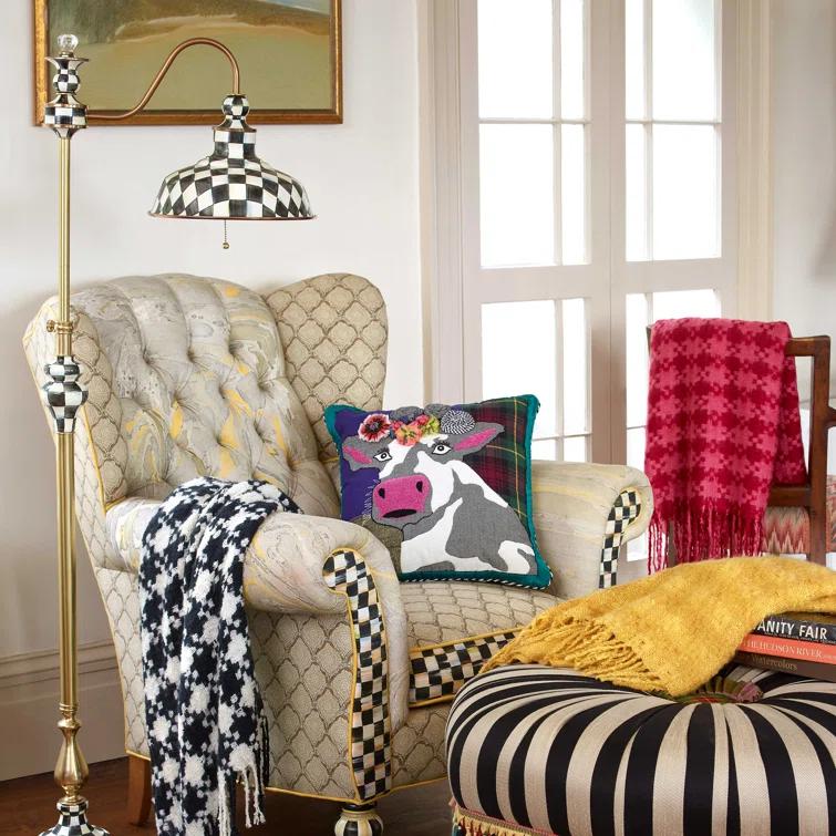 MacKenzie-Childs Courtly Farmhouse Floor Lamp