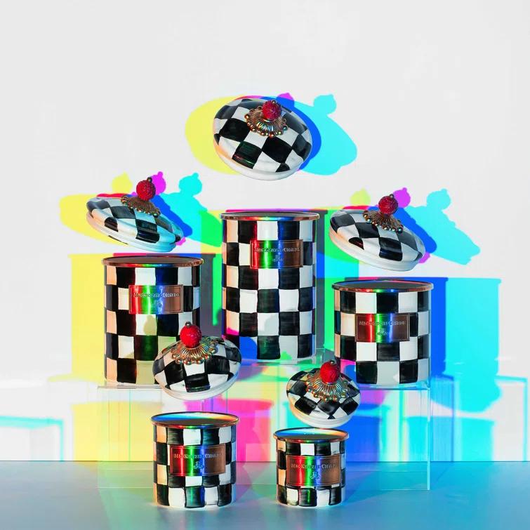 MacKenzie-Childs Courtly Check® Canister