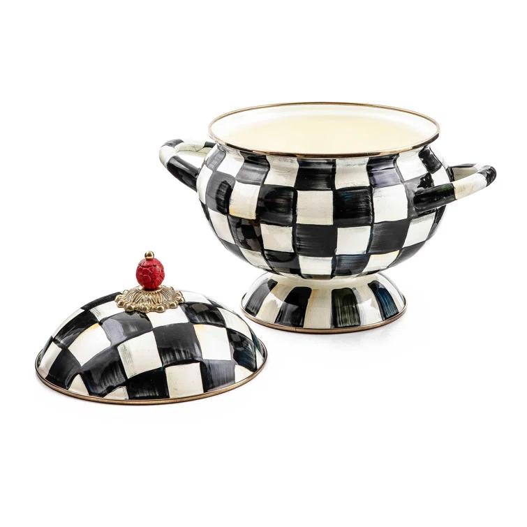 MacKenzie-Childs Courtly Check® Tureen