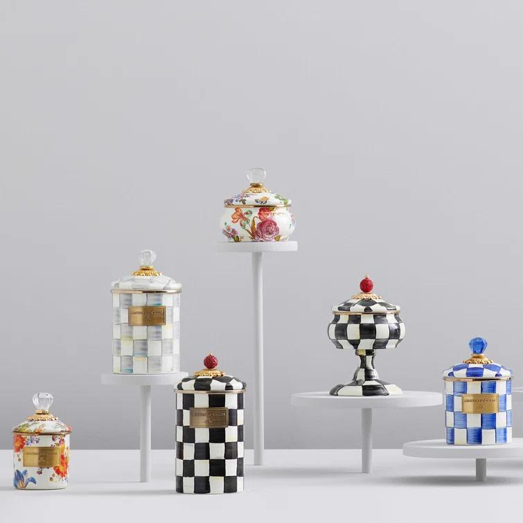 MacKenzie-Childs Royal Check® Canister