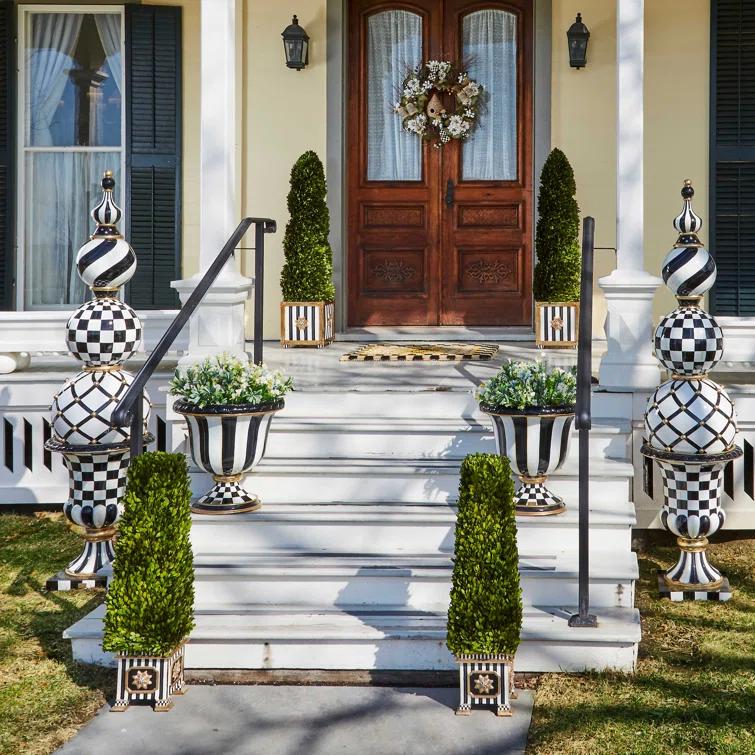 MacKenzie-Childs Courtly Stripe Urn