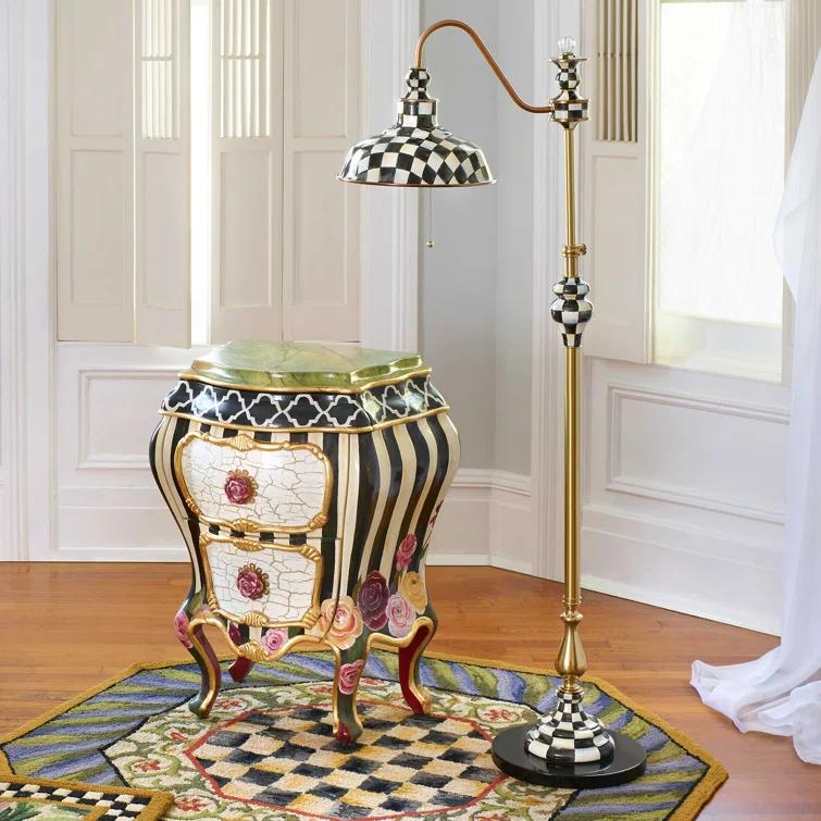 MacKenzie-Childs Courtly Farmhouse Floor Lamp